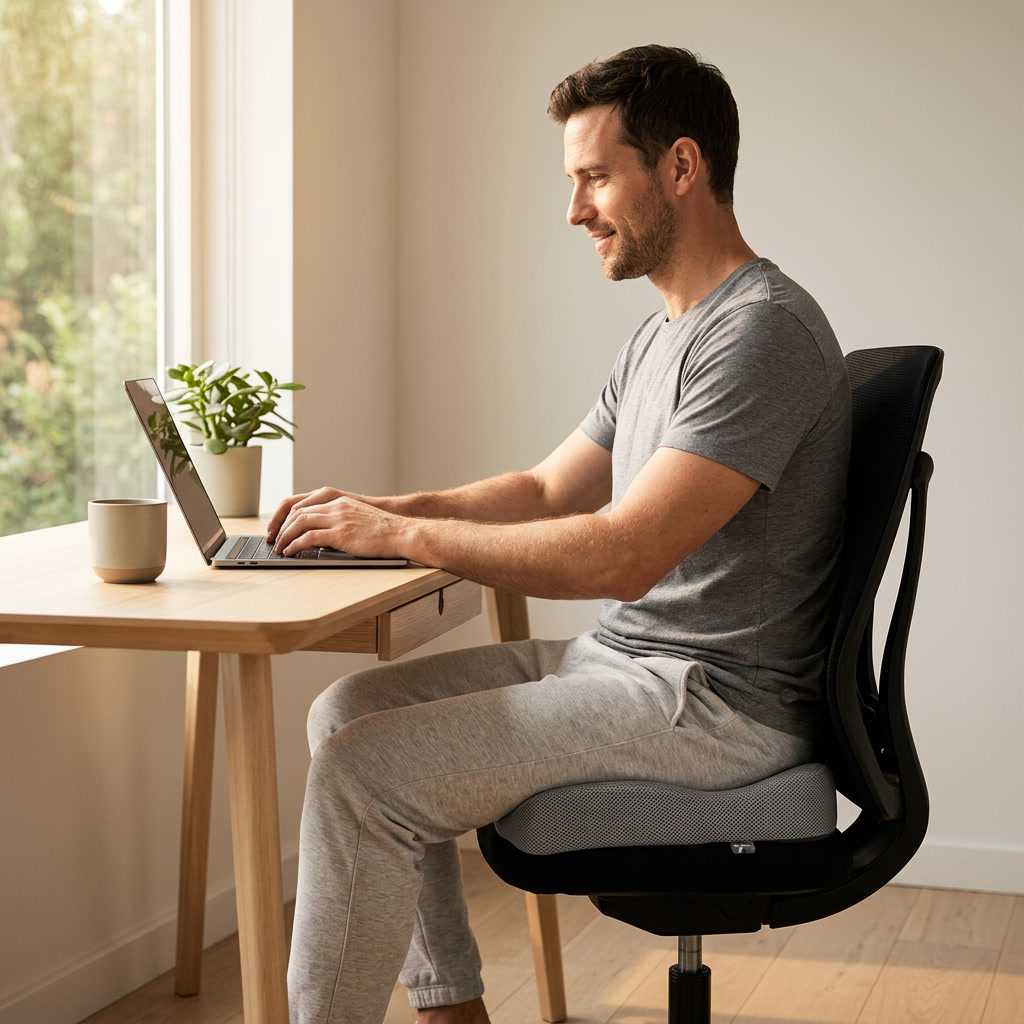 Ovana Seda — Coussin d'Assise Coccyx & Sciatique